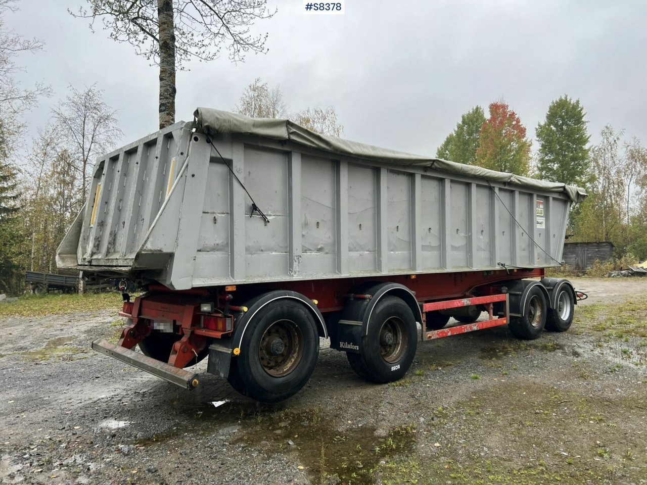 Tipper trailer, Fruehauf TP-87 with dump body Benalu - Tipvogn påhængsvogn: billede 5 Tipper trailer, Fruehauf TP-87 with dump body Benalu - Tipvogn påhængsvogn: billede 5