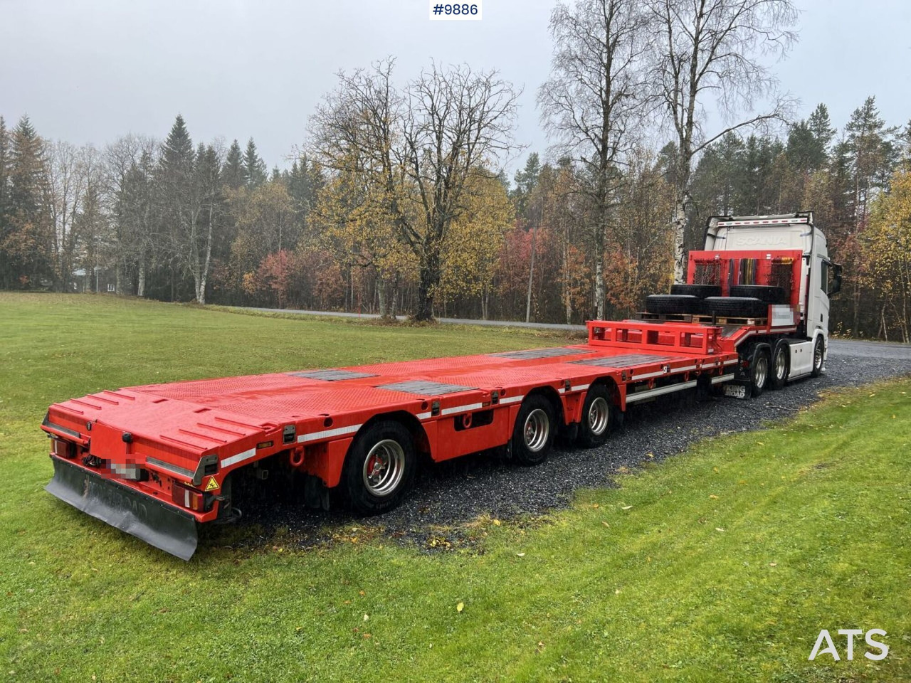 Scania R500 Tractor unit with Doll S3L Trombone Trailer - Trækker, Nedbygget platform sættevogn: billede 5 Scania R500 Tractor unit with Doll S3L Trombone Trailer - Trækker, Nedbygget platform sættevogn: billede 5