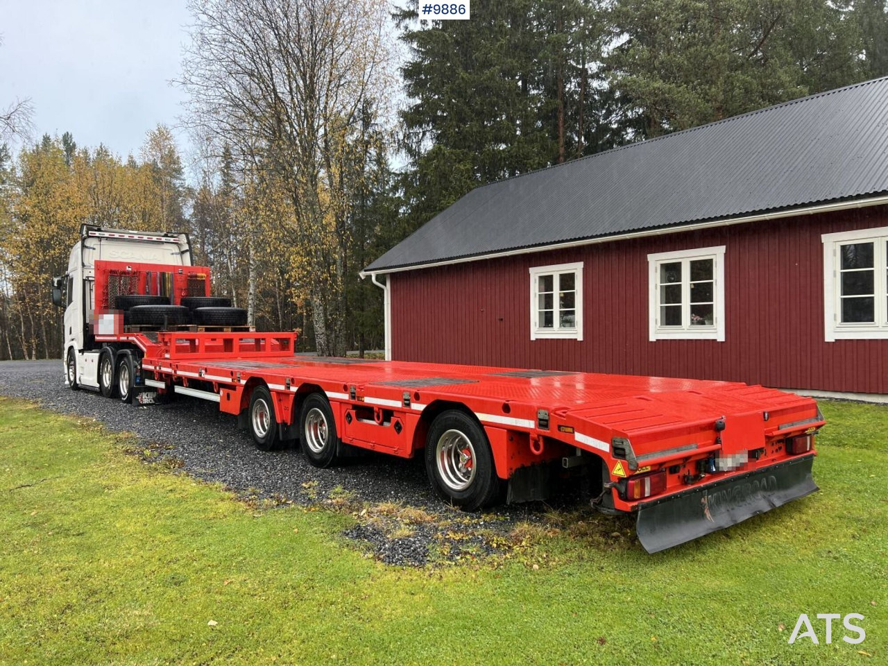 Scania R500 Tractor unit with Doll S3L Trombone Trailer - Trækker, Nedbygget platform sættevogn: billede 4 Scania R500 Tractor unit with Doll S3L Trombone Trailer - Trækker, Nedbygget platform sættevogn: billede 4