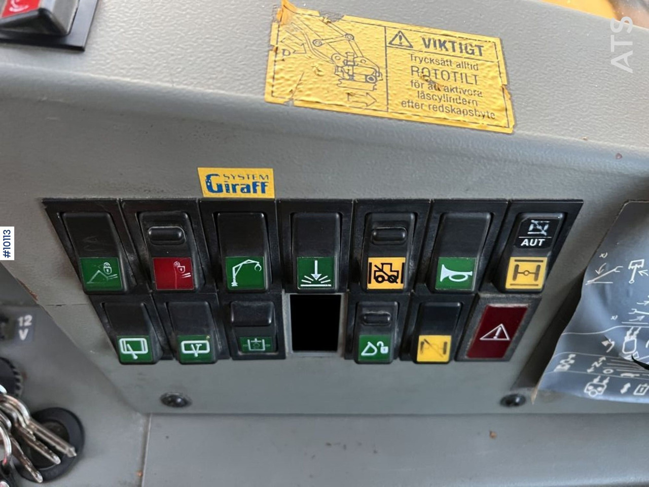 Gravelæssemaskine Volvo BM EL70C Line-equipped backhoe loader (VIDEO): billede 18