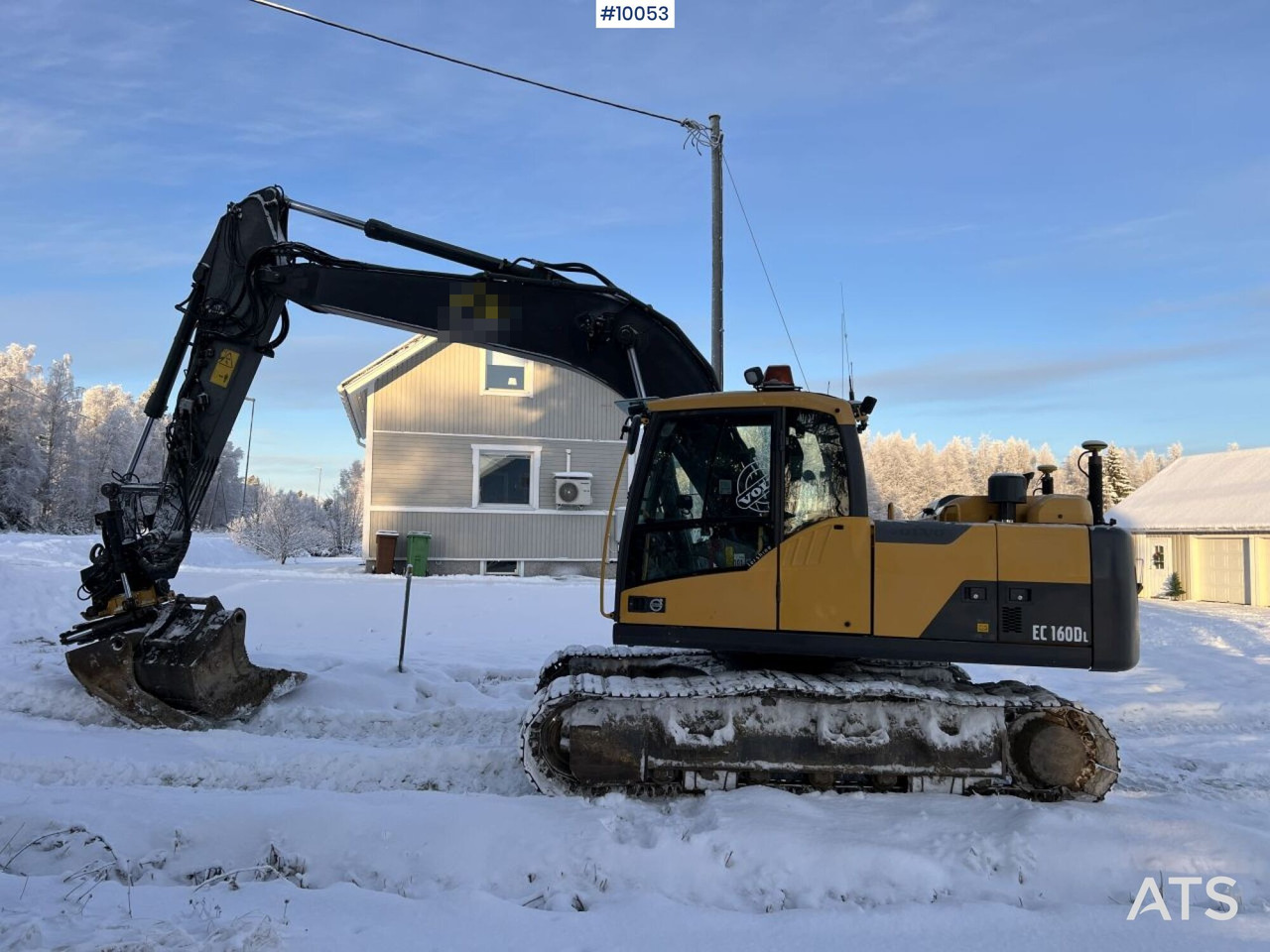 Volvo EC 160 DL med Grävsystem, rotor och planerskopa - Bæltegravemaskine: billede 3 Volvo EC 160 DL med Grävsystem, rotor och planerskopa - Bæltegravemaskine: billede 3