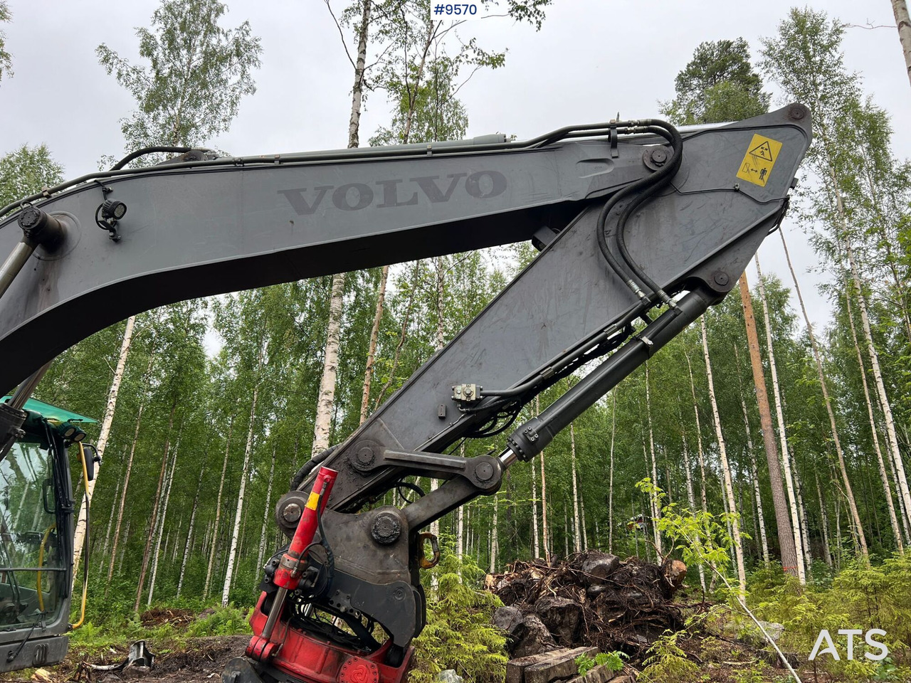 Leje en  Volvo EC 250 DL grävsystem, rotor och planerskopa Volvo EC 250 DL grävsystem, rotor och planerskopa: billede 14