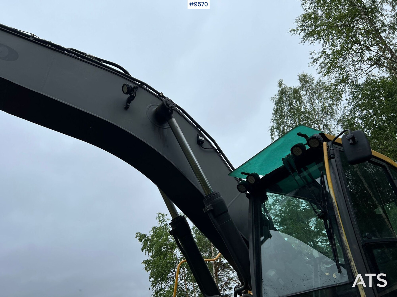 Leje en  Volvo EC 250 DL grävsystem, rotor och planerskopa Volvo EC 250 DL grävsystem, rotor och planerskopa: billede 10