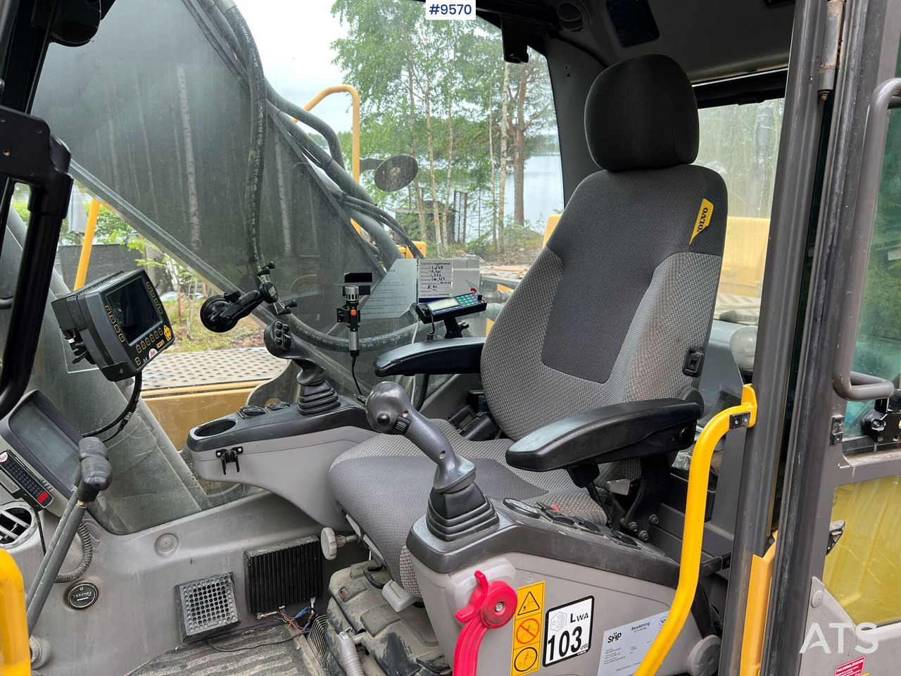 Leje en  Volvo EC 250 DL grävsystem, rotor och planerskopa Volvo EC 250 DL grävsystem, rotor och planerskopa: billede 6