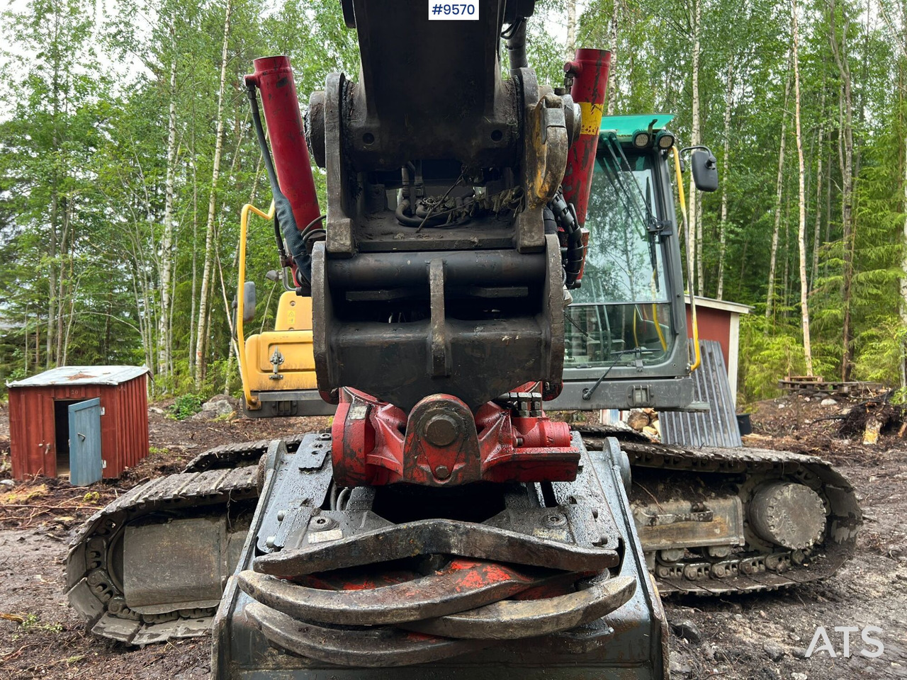 Leje en  Volvo EC 250 DL grävsystem, rotor och planerskopa Volvo EC 250 DL grävsystem, rotor och planerskopa: billede 18