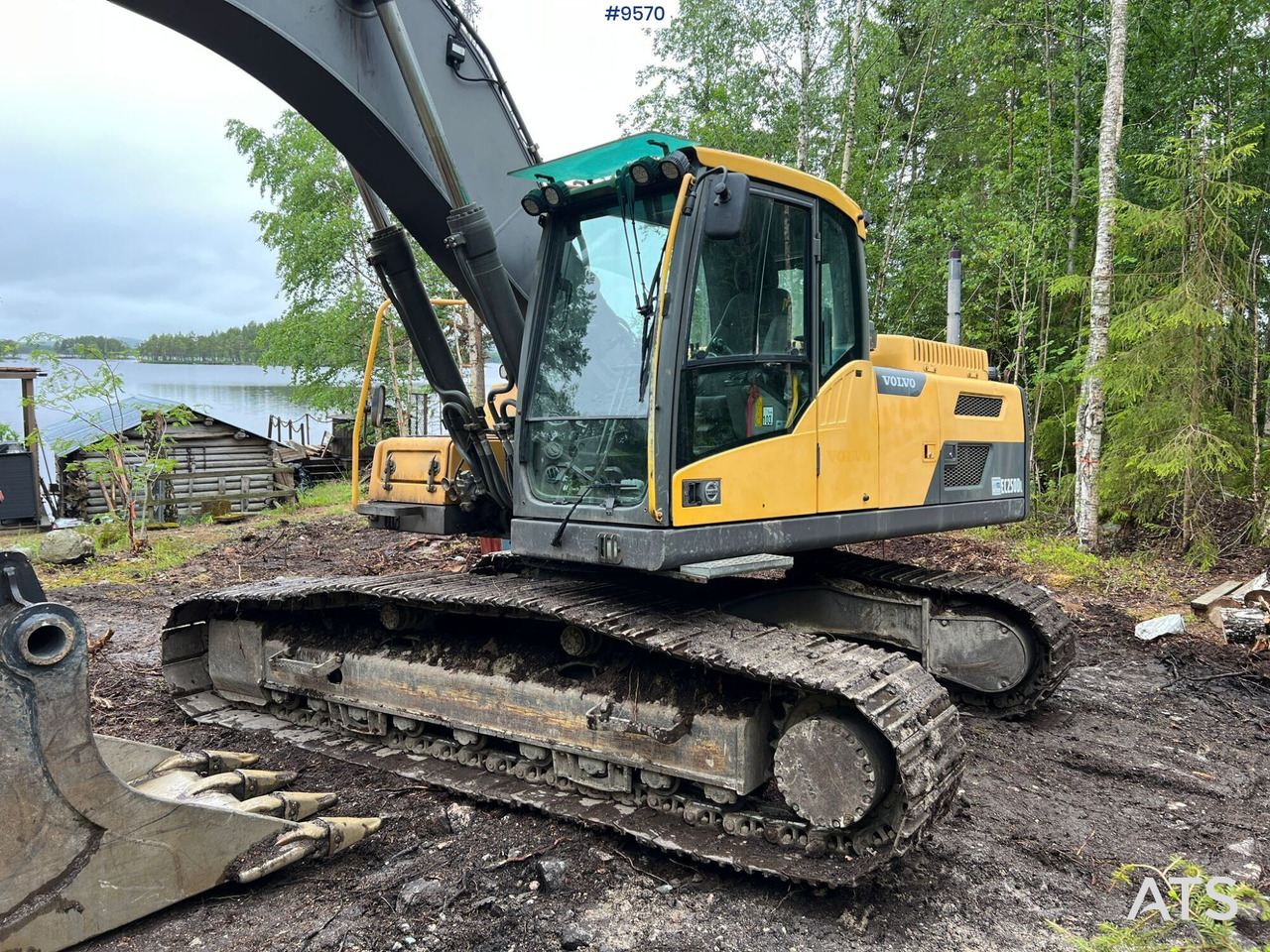 Volvo EC 250 DL grävsystem, rotor och planerskopa - Bæltegravemaskine: billede 5 Volvo EC 250 DL grävsystem, rotor och planerskopa - Bæltegravemaskine: billede 5