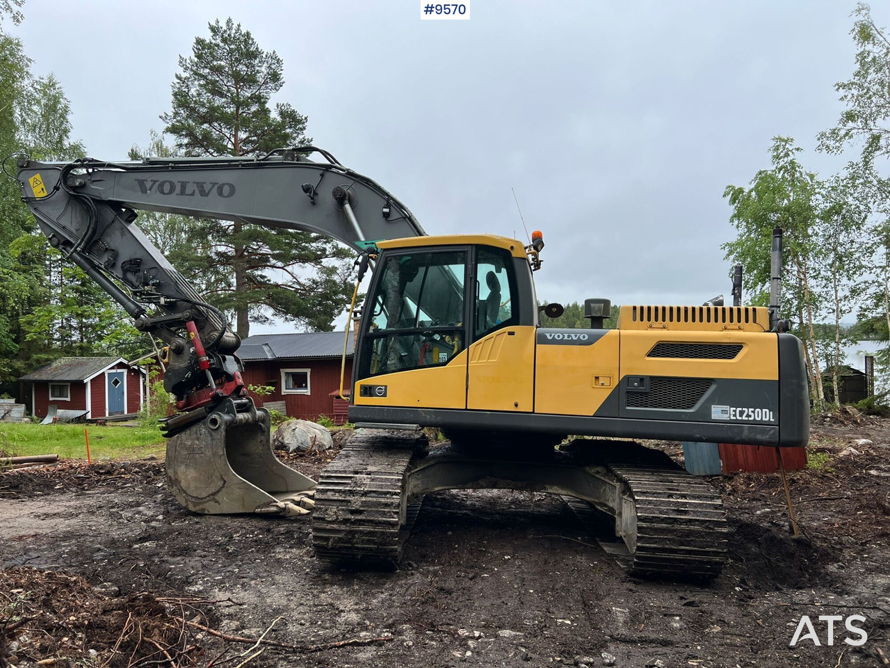 Volvo EC 250 DL grävsystem, rotor och planerskopa - Bæltegravemaskine: billede 1 Volvo EC 250 DL grävsystem, rotor och planerskopa - Bæltegravemaskine: billede 1