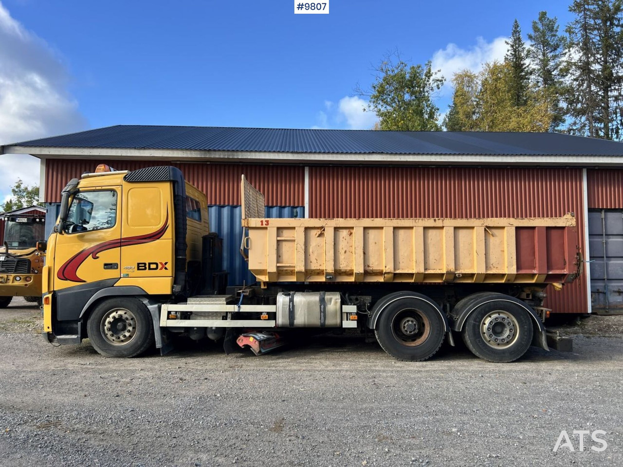 Volvo FH-480 6*2 with LAXO-Quick lock and plow equipment - Tipvogn lastbil: billede 4 Volvo FH-480 6*2 with LAXO-Quick lock and plow equipment - Tipvogn lastbil: billede 4