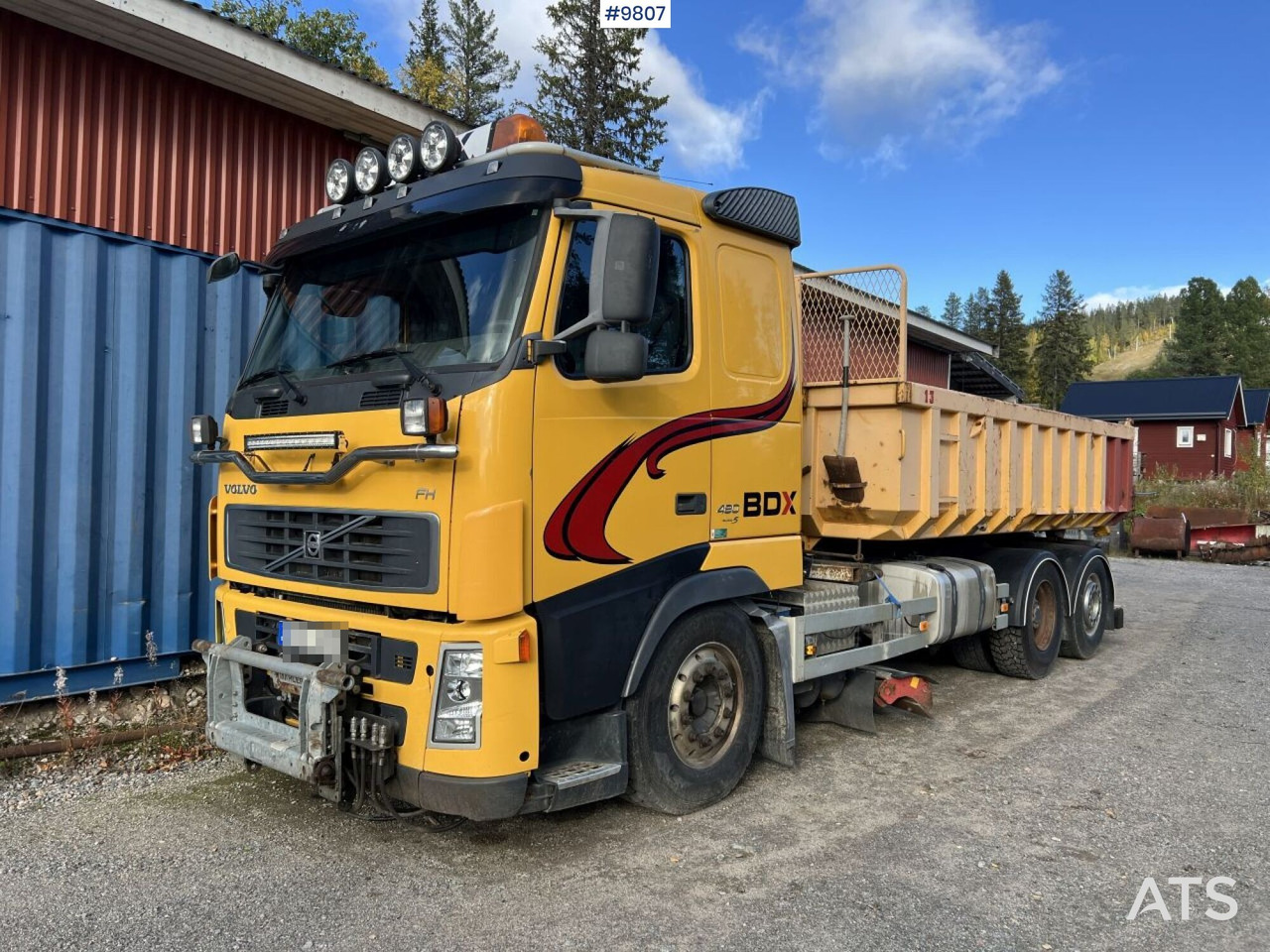 Volvo FH-480 6*2 with LAXO-Quick lock and plow equipment - Tipvogn lastbil: billede 1 Volvo FH-480 6*2 with LAXO-Quick lock and plow equipment - Tipvogn lastbil: billede 1
