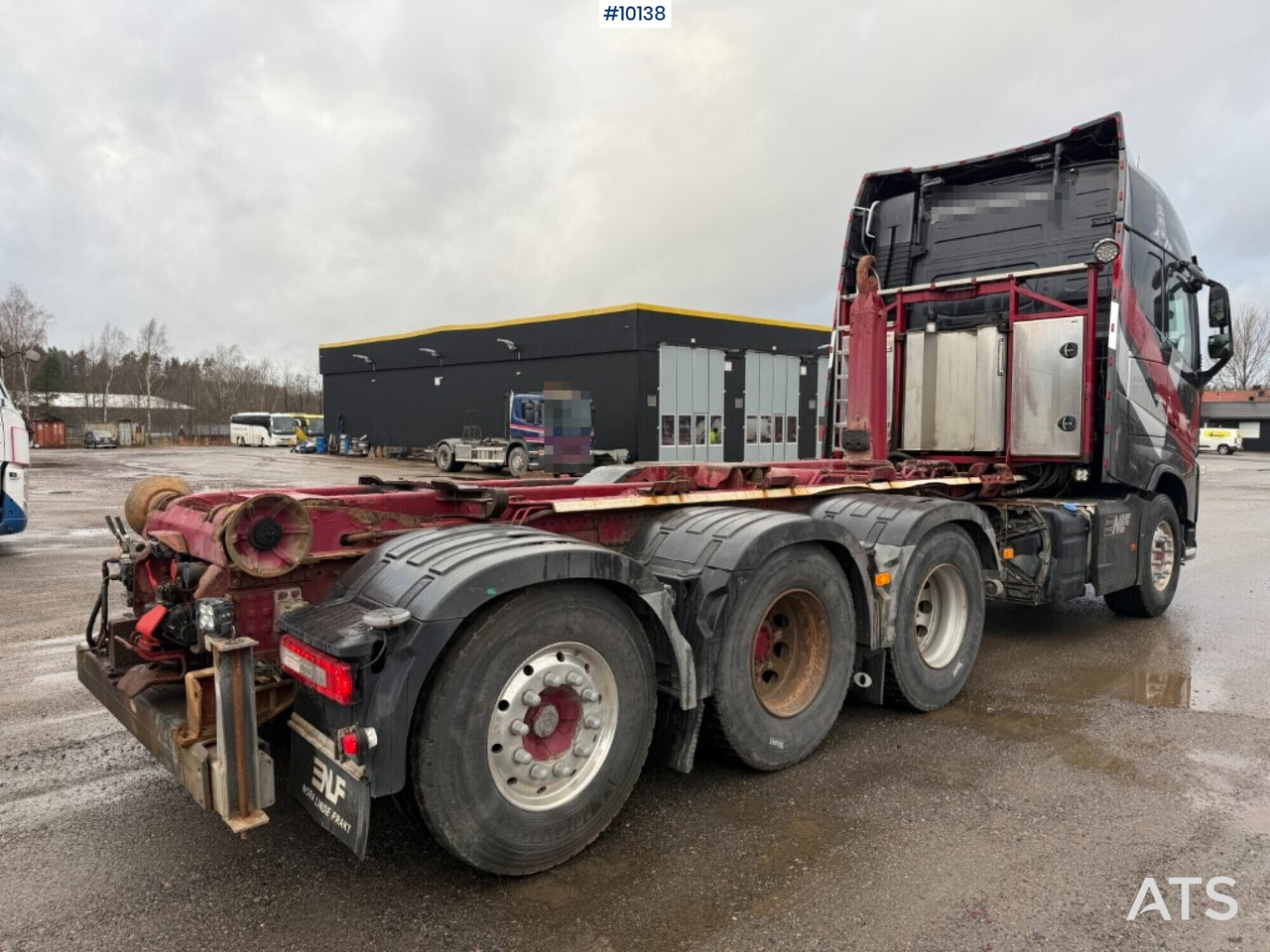 Volvo FH 8X4 Hook truck with plow and salt spreader - Lastbil kroghejs: billede 4 Volvo FH 8X4 Hook truck with plow and salt spreader - Lastbil kroghejs: billede 4