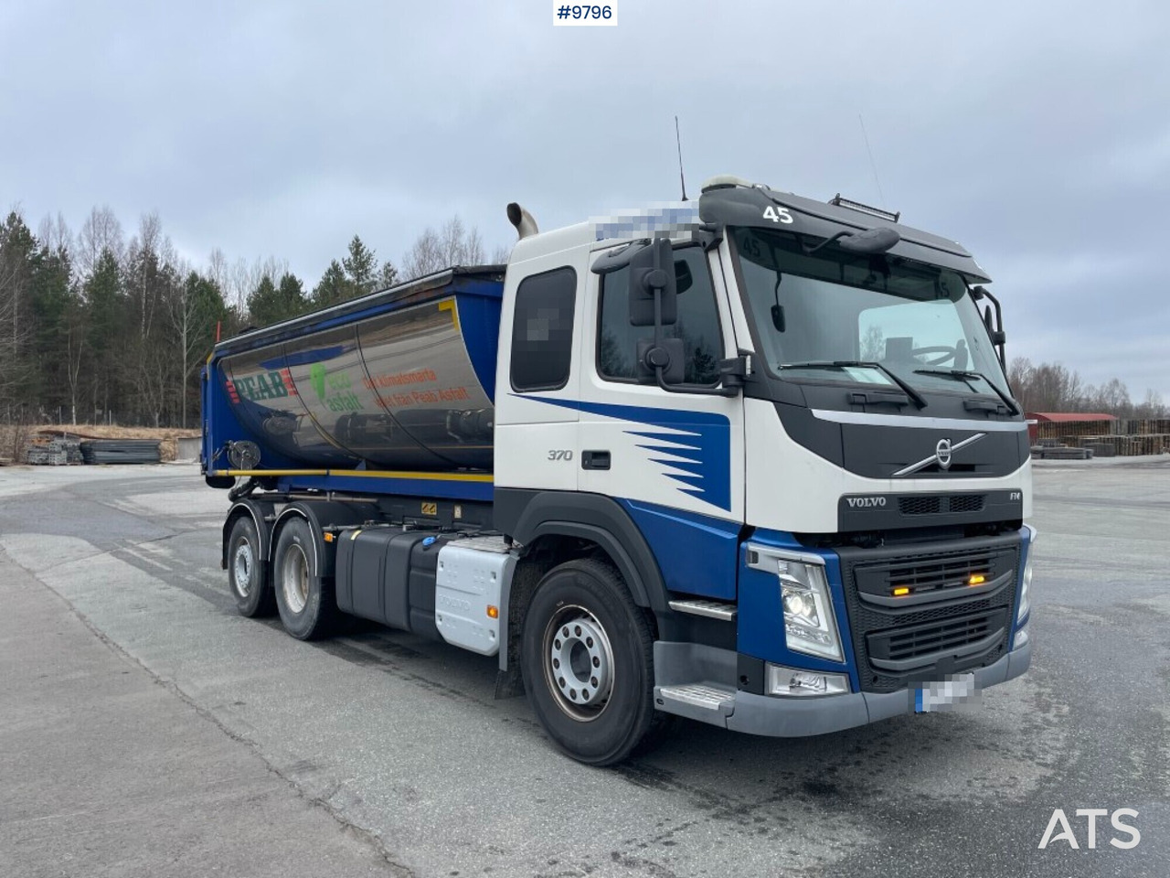 Volvo FM 370 6x2 Spreader truck - Tipvogn lastbil: billede 3 Volvo FM 370 6x2 Spreader truck - Tipvogn lastbil: billede 3