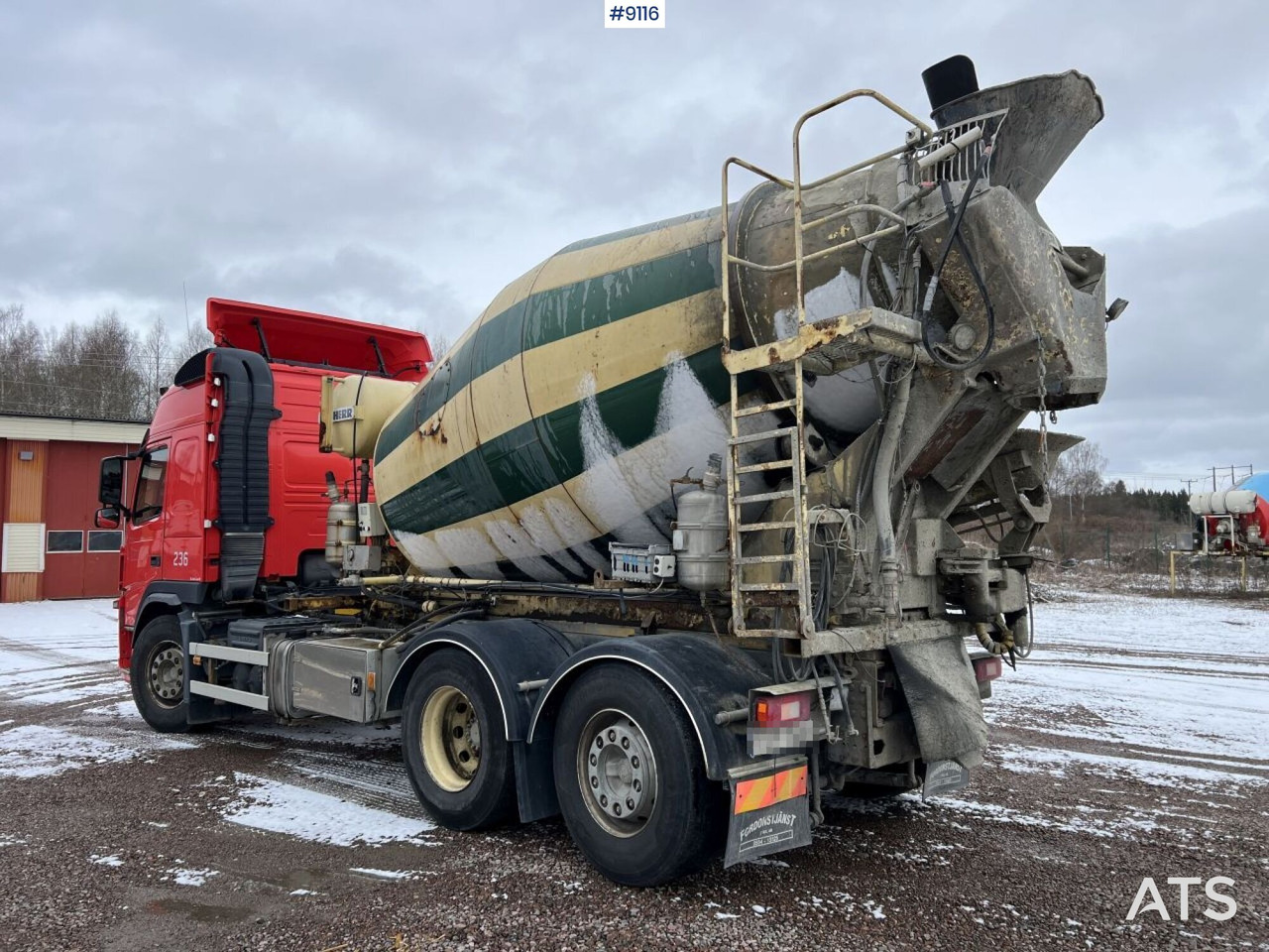Volvo FM 6X2 Quick lock with concrete rotator (VIDEO) - Betonbil: billede 4 Volvo FM 6X2 Quick lock with concrete rotator (VIDEO) - Betonbil: billede 4