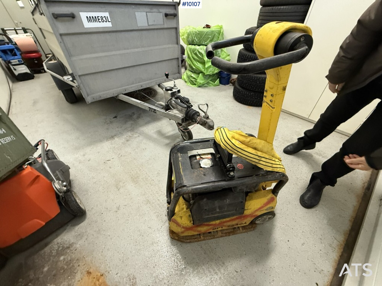 Wacker Neuson BPU 2040A plate compactor - Pladevibrator: billede 3 Wacker Neuson BPU 2040A plate compactor - Pladevibrator: billede 3