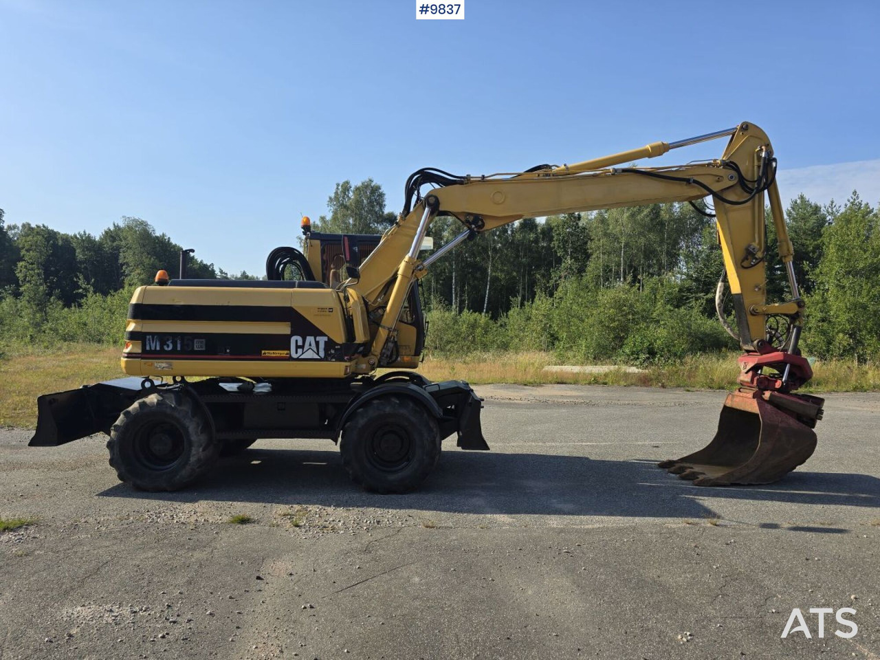 Wheel Excavator CAT M315 (See Video) - Hjulgravemaskine: billede 2 Wheel Excavator CAT M315 (See Video) - Hjulgravemaskine: billede 2