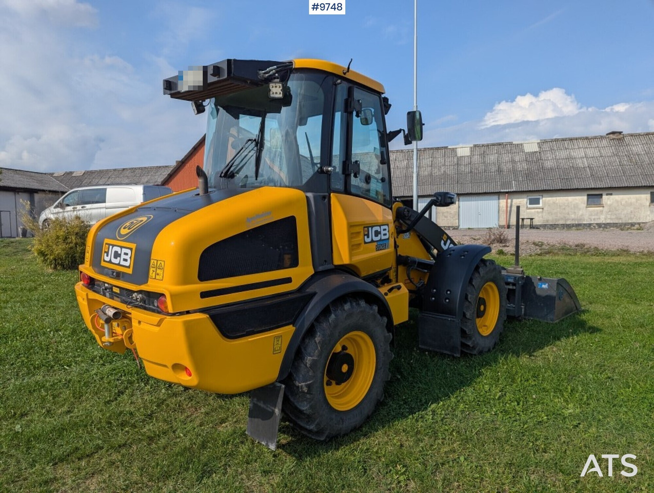 Wheel loader JCB 409 Stage V Nordic Edition 40km/h with attachments - Gummihjulslæsser: billede 3 Wheel loader JCB 409 Stage V Nordic Edition 40km/h with attachments - Gummihjulslæsser: billede 3