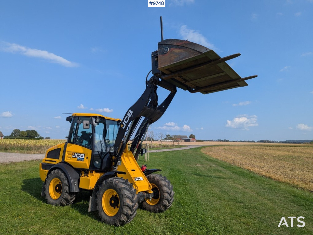 Wheel loader JCB 409 Stage V Nordic Edition 40km/h with attachments - Gummihjulslæsser: billede 2 Wheel loader JCB 409 Stage V Nordic Edition 40km/h with attachments - Gummihjulslæsser: billede 2