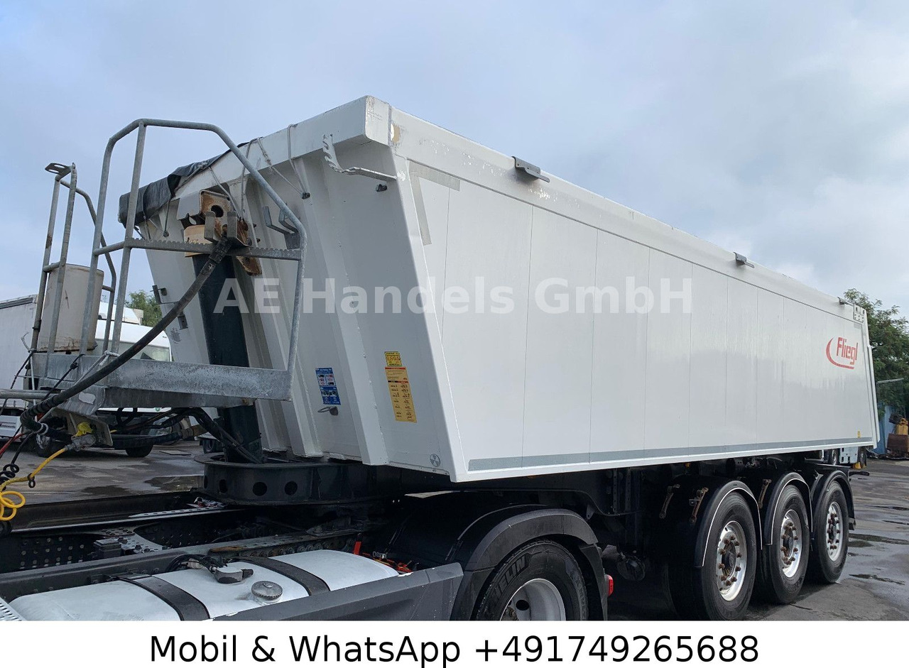 Fliegl DHKA Aluminium Kasten*24m³/Liftachse/Alcoa/Wabco - Tipvogn sættevogn: billede 1 Fliegl DHKA Aluminium Kasten*24m³/Liftachse/Alcoa/Wabco - Tipvogn sættevogn: billede 1