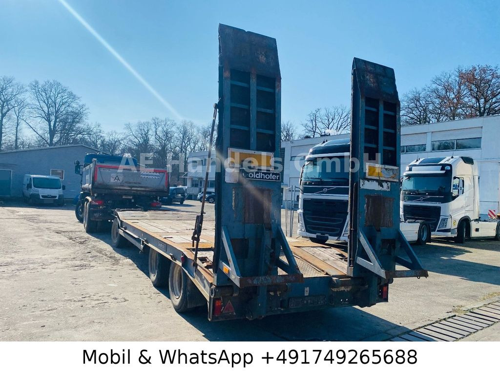 Goldhofer TU 3-24/80 Drehschemel *Rampen/L.8,30m/TÜV-11.25  - Nedbygget platform påhængsvogn: billede 3 Goldhofer TU 3-24/80 Drehschemel *Rampen/L.8,30m/TÜV-11.25  - Nedbygget platform påhængsvogn: billede 3
