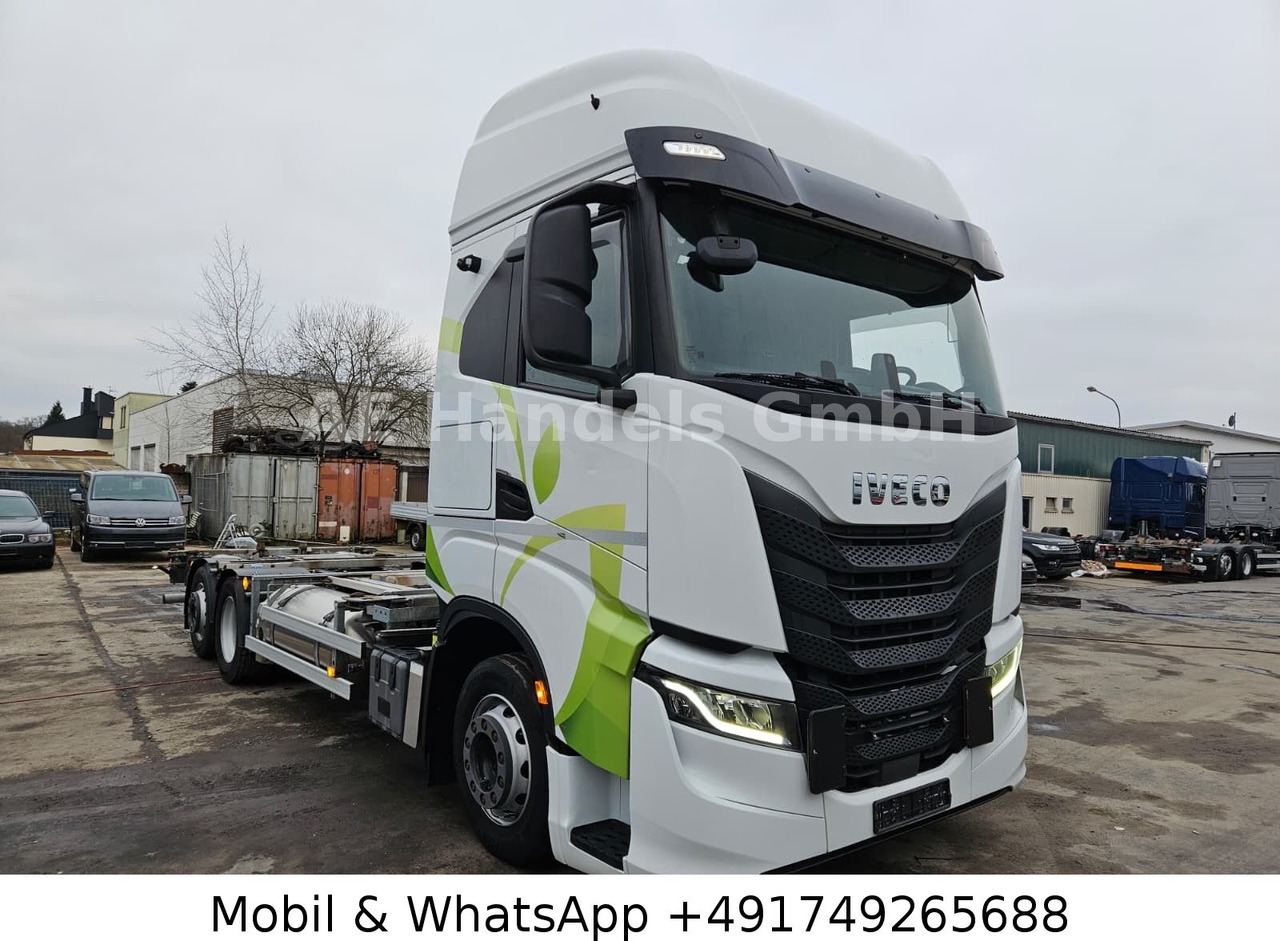 Iveco S-Way 460 AS BDF LNG *Retarder/Lenk+Lift/Multi - Containerbil/ Veksellad lastbil: billede 1 Iveco S-Way 460 AS BDF LNG *Retarder/Lenk+Lift/Multi - Containerbil/ Veksellad lastbil: billede 1