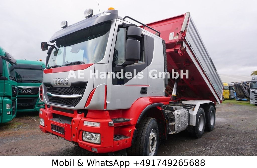 Iveco Trakker 500 BL 6x4 *Retarder/11m³/Wechselkipper - Tipvogn lastbil: billede 1 Iveco Trakker 500 BL 6x4 *Retarder/11m³/Wechselkipper - Tipvogn lastbil: billede 1