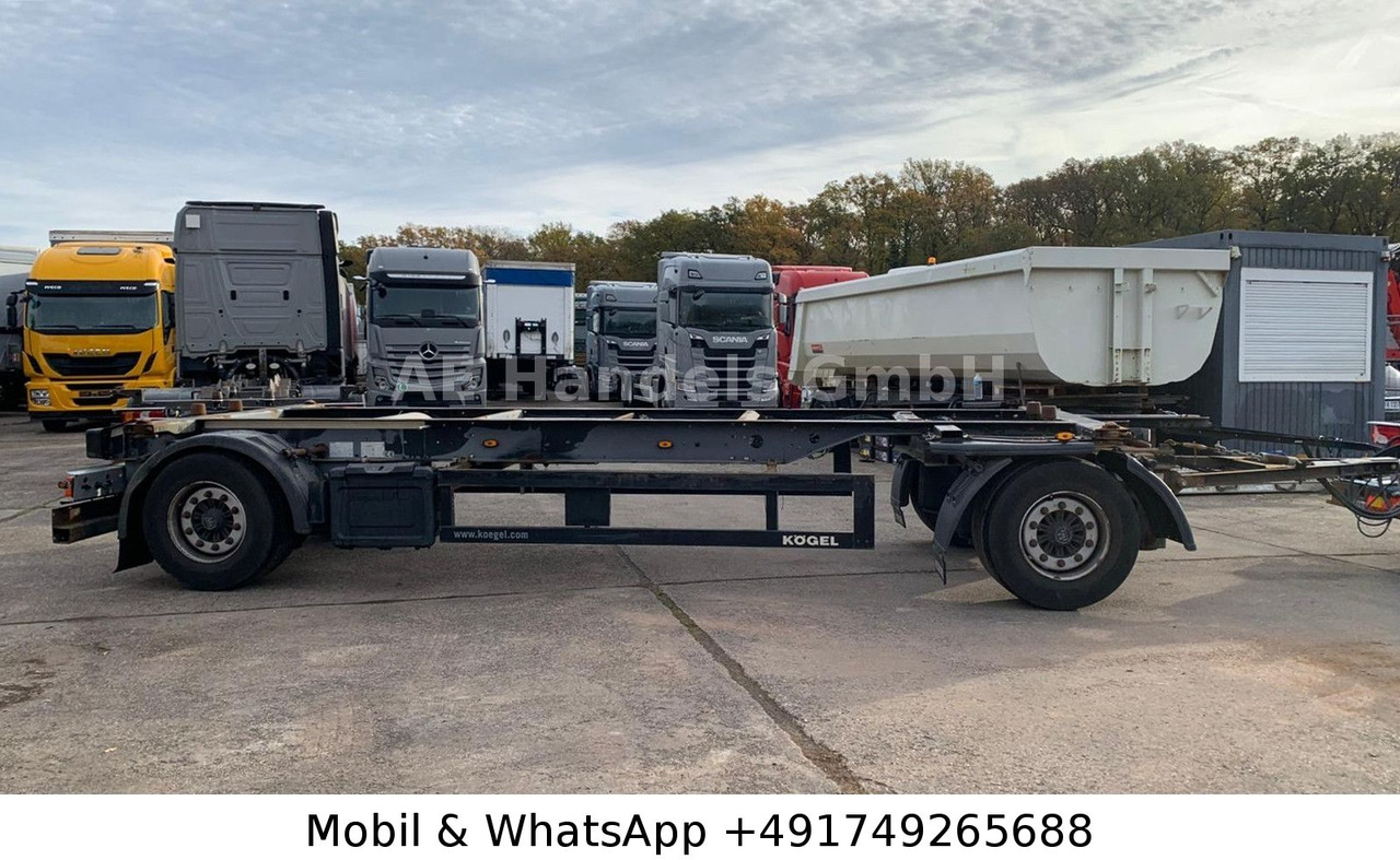 Kögel AW 18 BDF Drehschemel *Scheibenbremsen/Vollluft - Containerbil/ Veksellad påhængsvogn: billede 2 Kögel AW 18 BDF Drehschemel *Scheibenbremsen/Vollluft - Containerbil/ Veksellad påhængsvogn: billede 2
