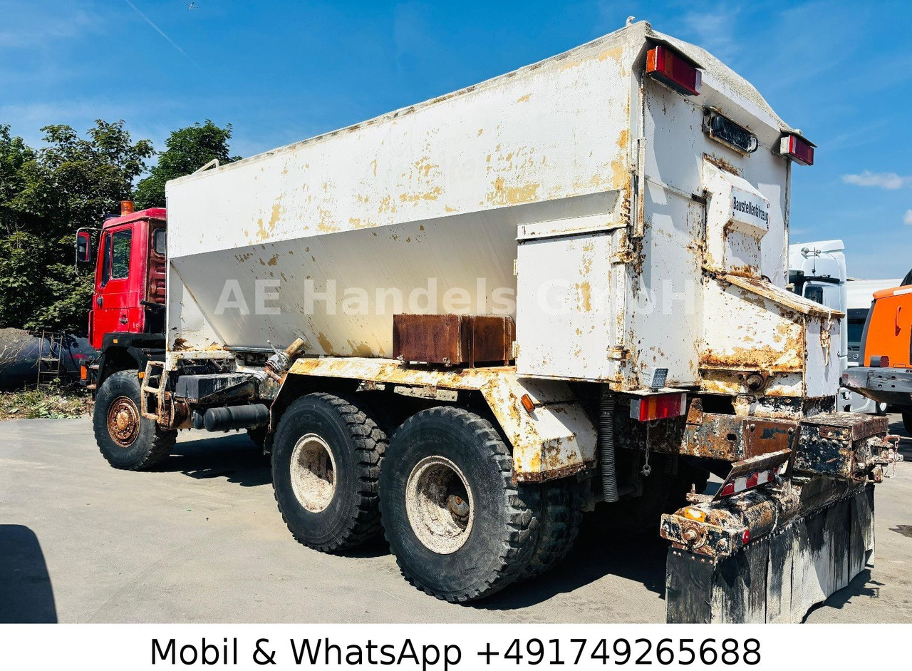 Lastbil MAN F10 BB 6x6 Bindemittelstreuer *Manual/Analog: billede 9