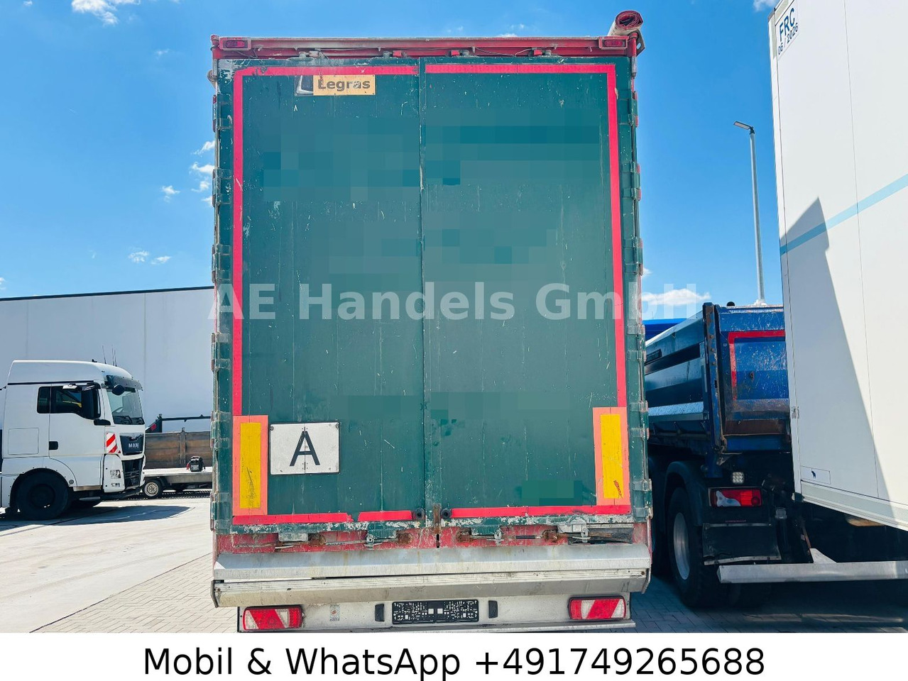 Legras SR3M *86m³/10x21/1.Lift/Rollplane/Fernbedienung - Walking floor sættevogn: billede 4 Legras SR3M *86m³/10x21/1.Lift/Rollplane/Fernbedienung - Walking floor sættevogn: billede 4