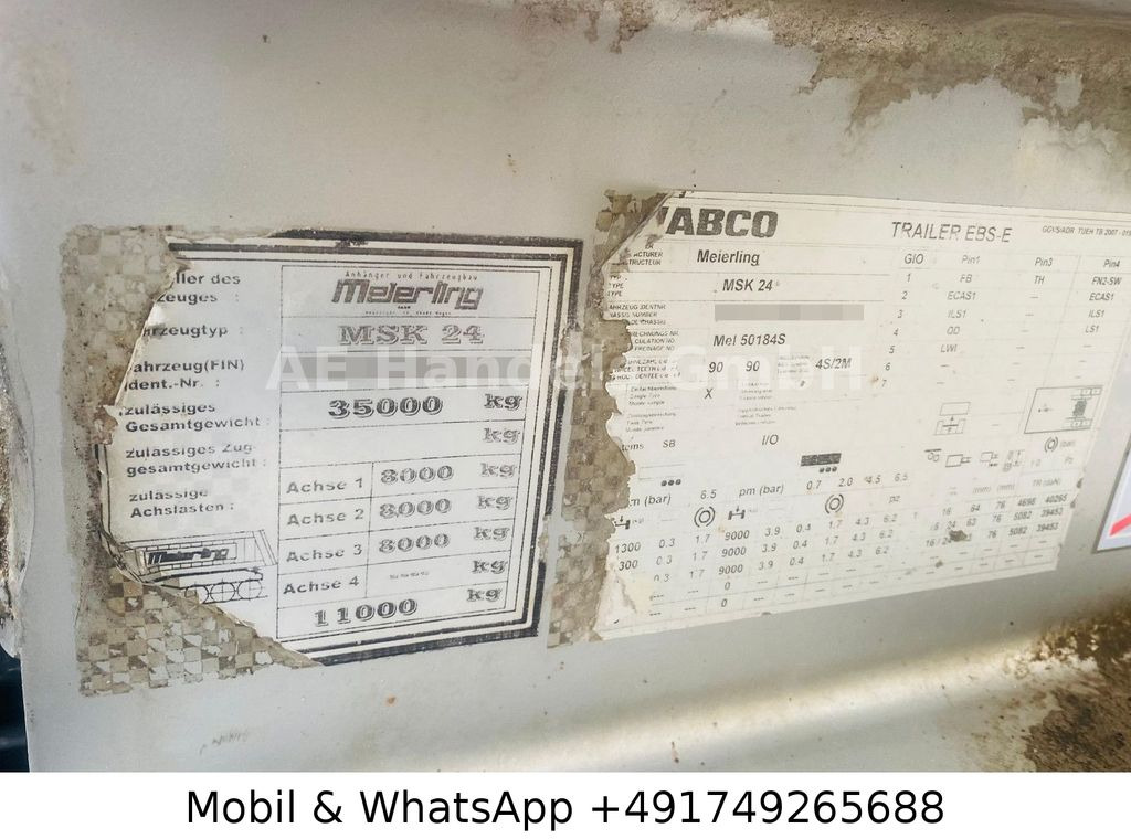 Tipvogn sættevogn Meierling MSK 24 Stahl *27m³/Lift/Alcoa/Rollplane/Podest Meierling MSK 24 Stahl *27m³/Lift/Alcoa/Rollplane/Podest: billede 19 Tipvogn sættevogn Meierling MSK 24 Stahl *27m³/Lift/Alcoa/Rollplane/Podest Meierling MSK 24 Stahl *27m³/Lift/Alcoa/Rollplane/Podest: billede 19