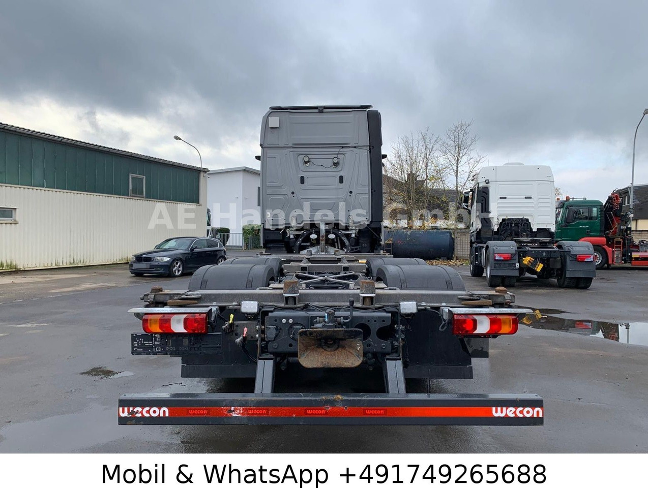 Mercedes-Benz Actros 5 2545 GigaSpace BDF *Retarder/Multi/AHK - Containerbil/ Veksellad lastbil: billede 4 Mercedes-Benz Actros 5 2545 GigaSpace BDF *Retarder/Multi/AHK - Containerbil/ Veksellad lastbil: billede 4