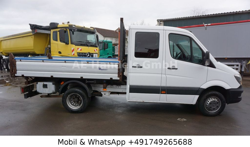 Mercedes-Benz Sprinter III 416 Doka *Manual/Klima/AHK/5To. - Ladbil med tip, Mandskabsbil: billede 3 Mercedes-Benz Sprinter III 416 Doka *Manual/Klima/AHK/5To. - Ladbil med tip, Mandskabsbil: billede 3