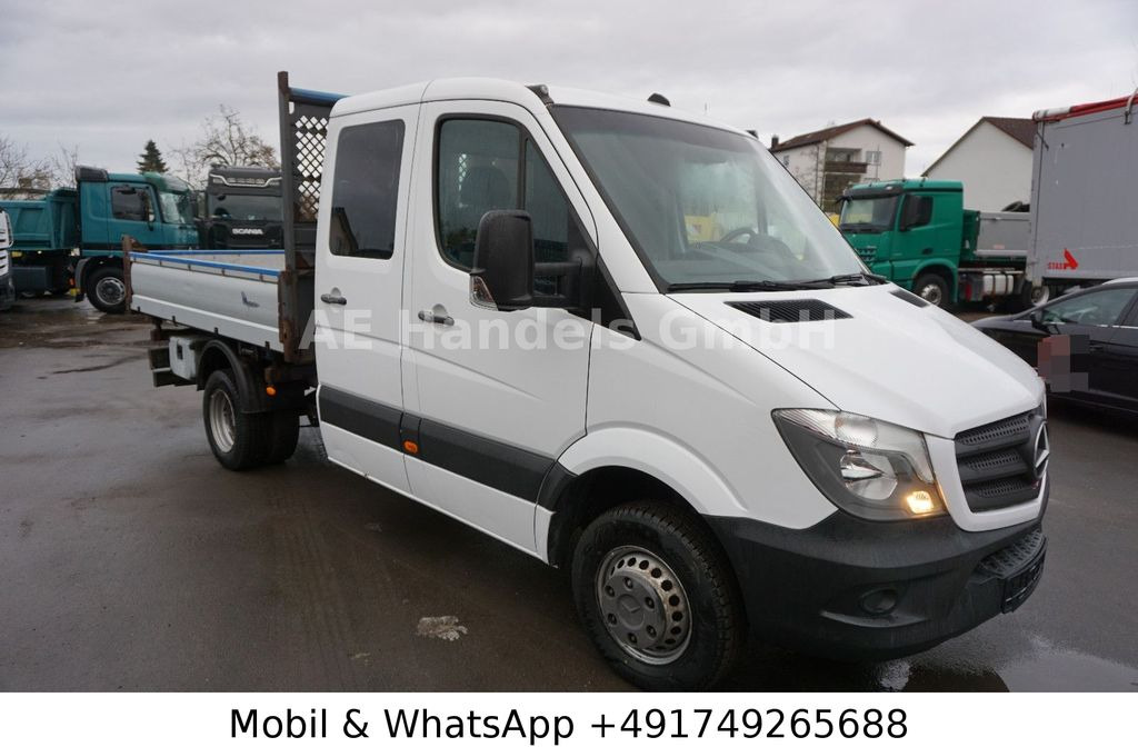 Mercedes-Benz Sprinter III 416 Doka *Manual/Klima/AHK/5To. - Ladbil med tip, Mandskabsbil: billede 2 Mercedes-Benz Sprinter III 416 Doka *Manual/Klima/AHK/5To. - Ladbil med tip, Mandskabsbil: billede 2