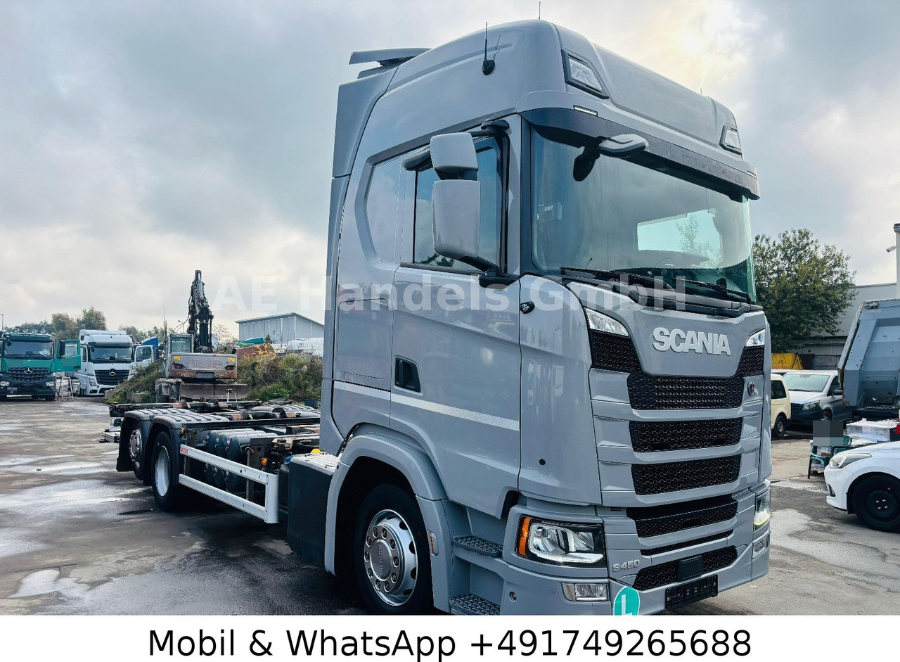 Scania S450 HighLine BDF *Retarder/Lenk+Lift/Multi/LBW - Containerbil/ Veksellad lastbil: billede 1 Scania S450 HighLine BDF *Retarder/Lenk+Lift/Multi/LBW - Containerbil/ Veksellad lastbil: billede 1