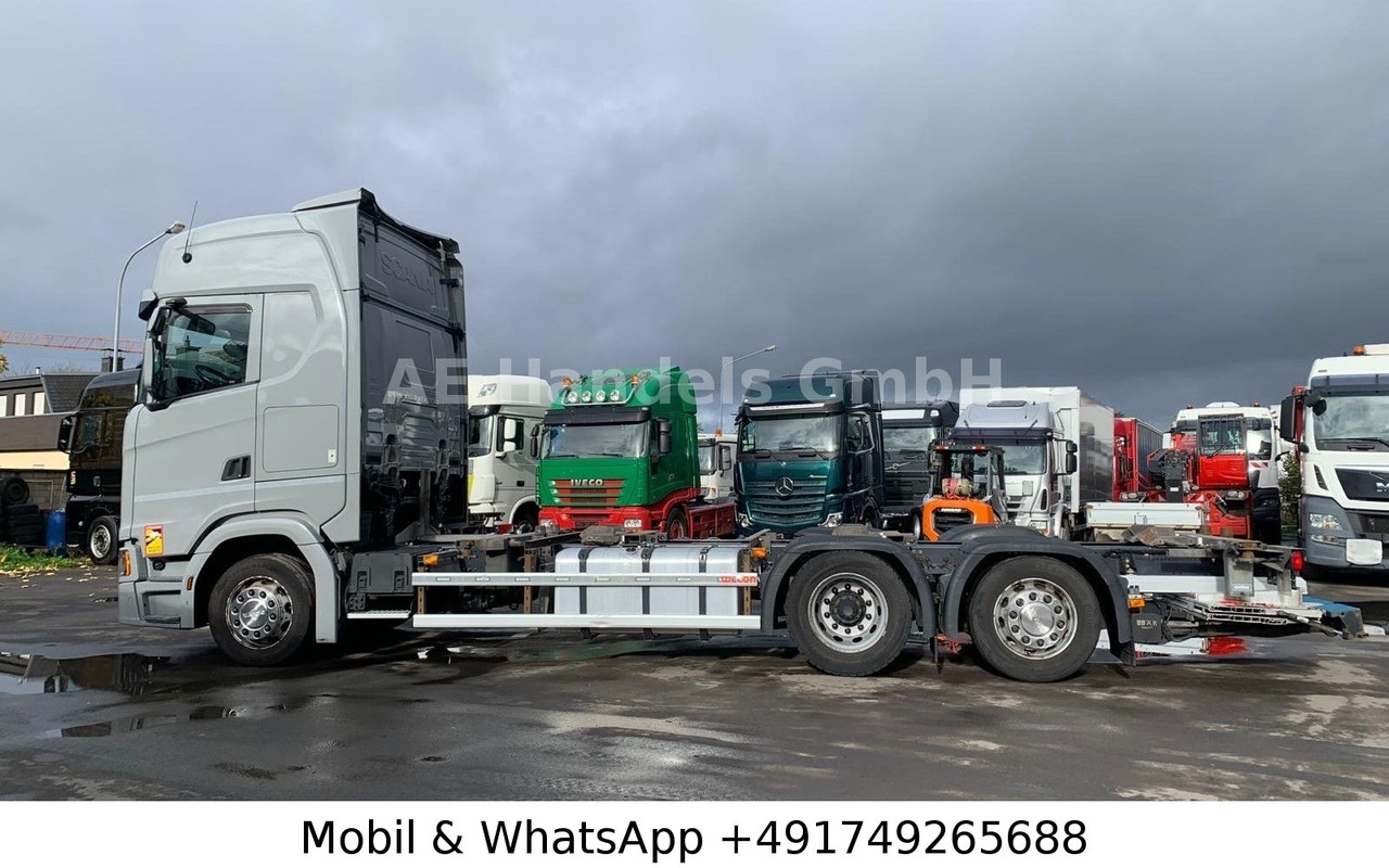 Scania S450 HighLine BDF *Retarder/Lenk+Lift/Multi/LBW - Containerbil/ Veksellad lastbil: billede 2 Scania S450 HighLine BDF *Retarder/Lenk+Lift/Multi/LBW - Containerbil/ Veksellad lastbil: billede 2