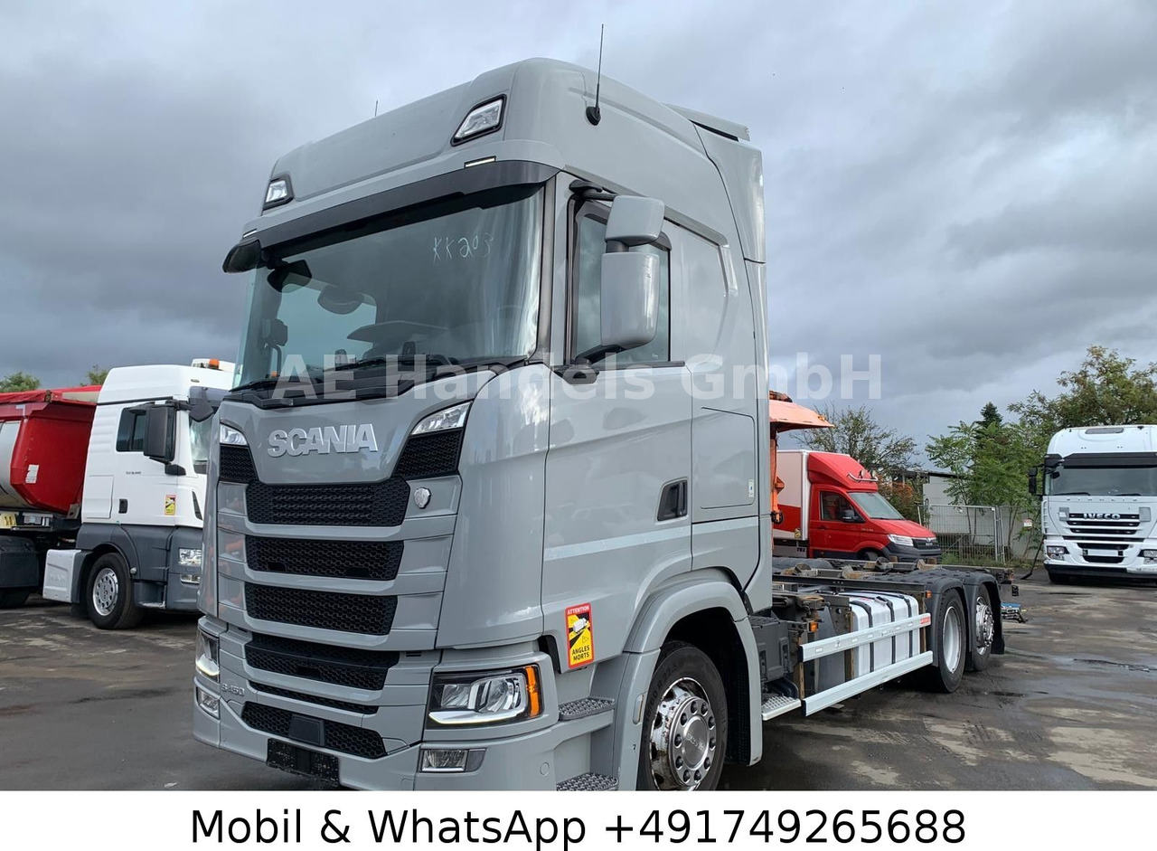 Scania S450 HighLine BDF *Retarder/Lenk+Lift/Multi/LBW - Containerbil/ Veksellad lastbil: billede 1 Scania S450 HighLine BDF *Retarder/Lenk+Lift/Multi/LBW - Containerbil/ Veksellad lastbil: billede 1