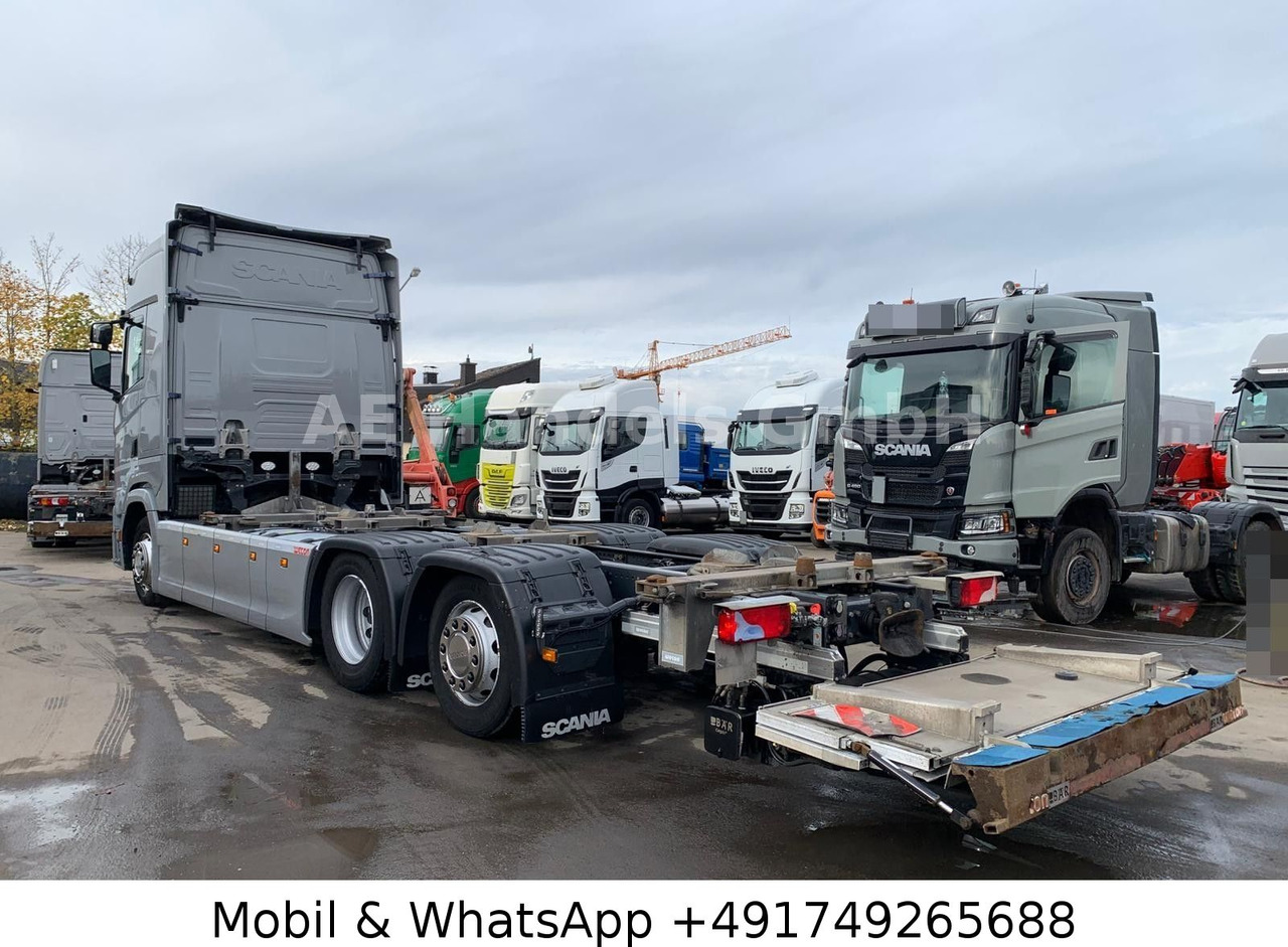 Scania S450 HighLine BDF *Retarder/Lenk+Lift/Multi/LBW - Containerbil/ Veksellad lastbil: billede 2 Scania S450 HighLine BDF *Retarder/Lenk+Lift/Multi/LBW - Containerbil/ Veksellad lastbil: billede 2