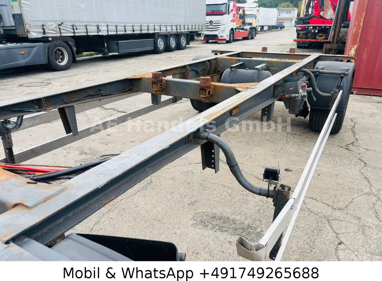 Chassis påhængsvogn Schmitz Cargobull AFW 18 Drehschemelanhänger *TÜV/SAF-Achsen/Alcoa: billede 10