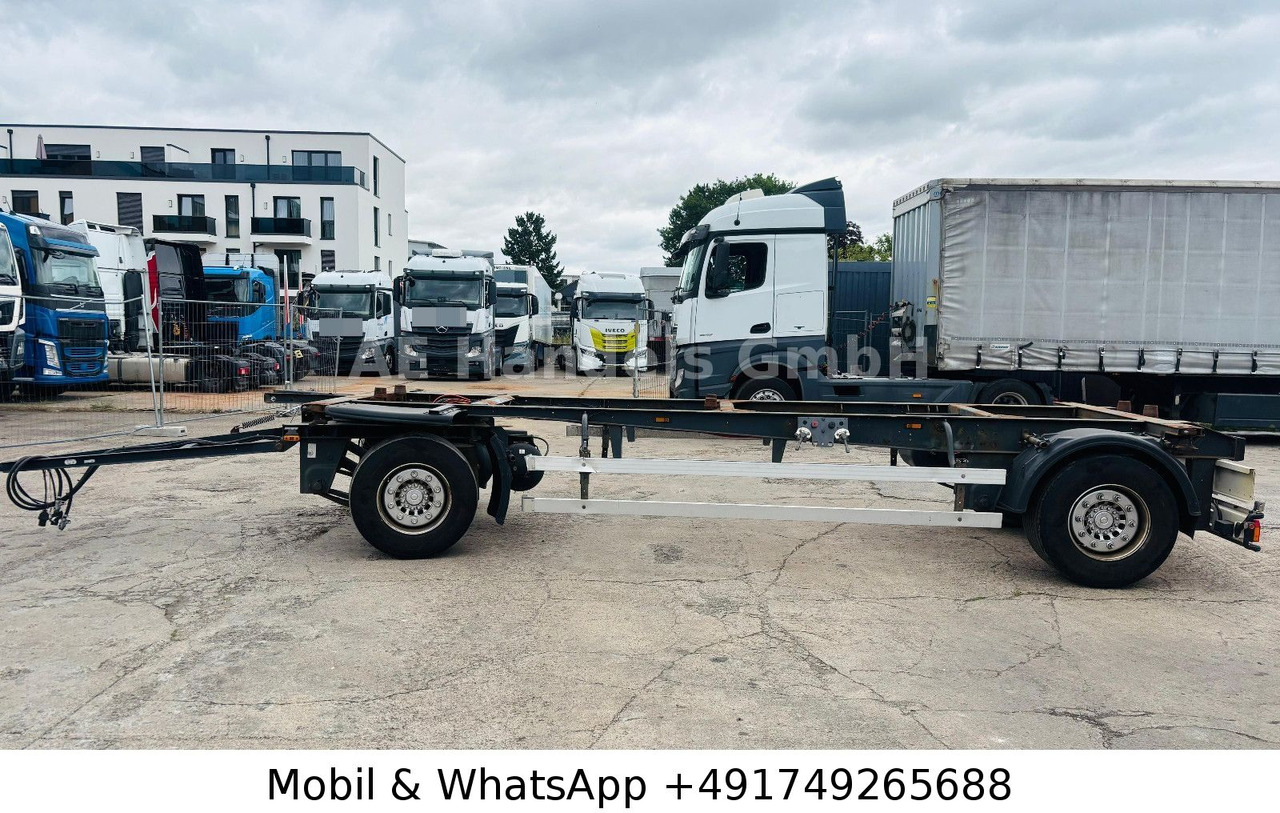 Chassis påhængsvogn Schmitz Cargobull AFW 18 Drehschemelanhänger *TÜV/SAF-Achsen/Alcoa: billede 6