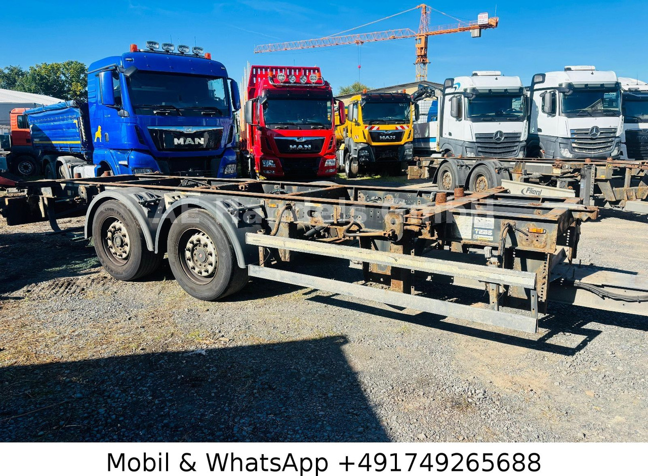 Schmitz Cargobull ZWF 18/L Tandem BDF Tiefgekoppelt*Scheibenbremse - Containerbil/ Veksellad påhængsvogn: billede 2 Schmitz Cargobull ZWF 18/L Tandem BDF Tiefgekoppelt*Scheibenbremse - Containerbil/ Veksellad påhængsvogn: billede 2