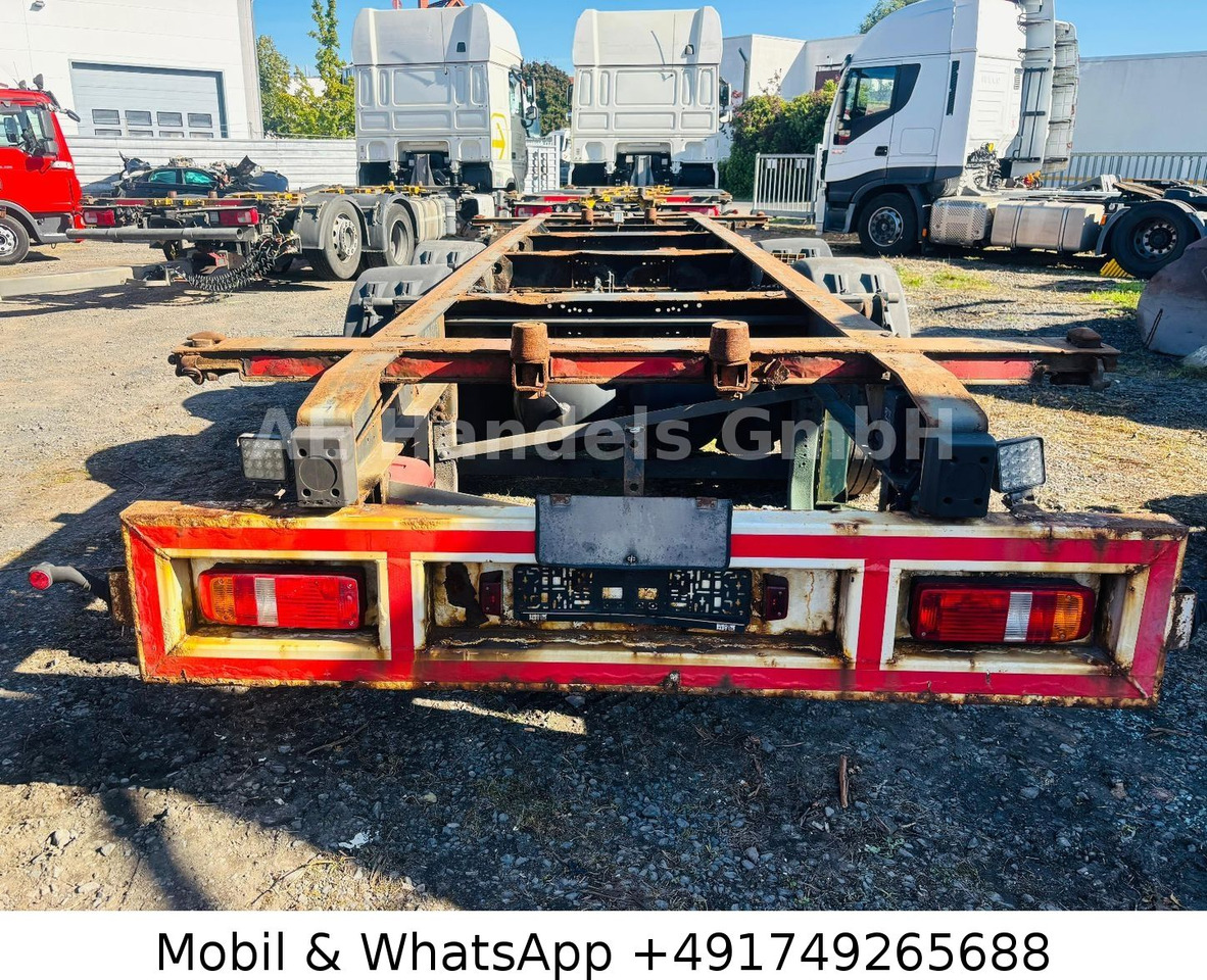 Schmitz Cargobull ZWF 18/L Tandem BDF Tiefgekoppelt*Scheibenbremse - Containerbil/ Veksellad påhængsvogn: billede 4 Schmitz Cargobull ZWF 18/L Tandem BDF Tiefgekoppelt*Scheibenbremse - Containerbil/ Veksellad påhængsvogn: billede 4