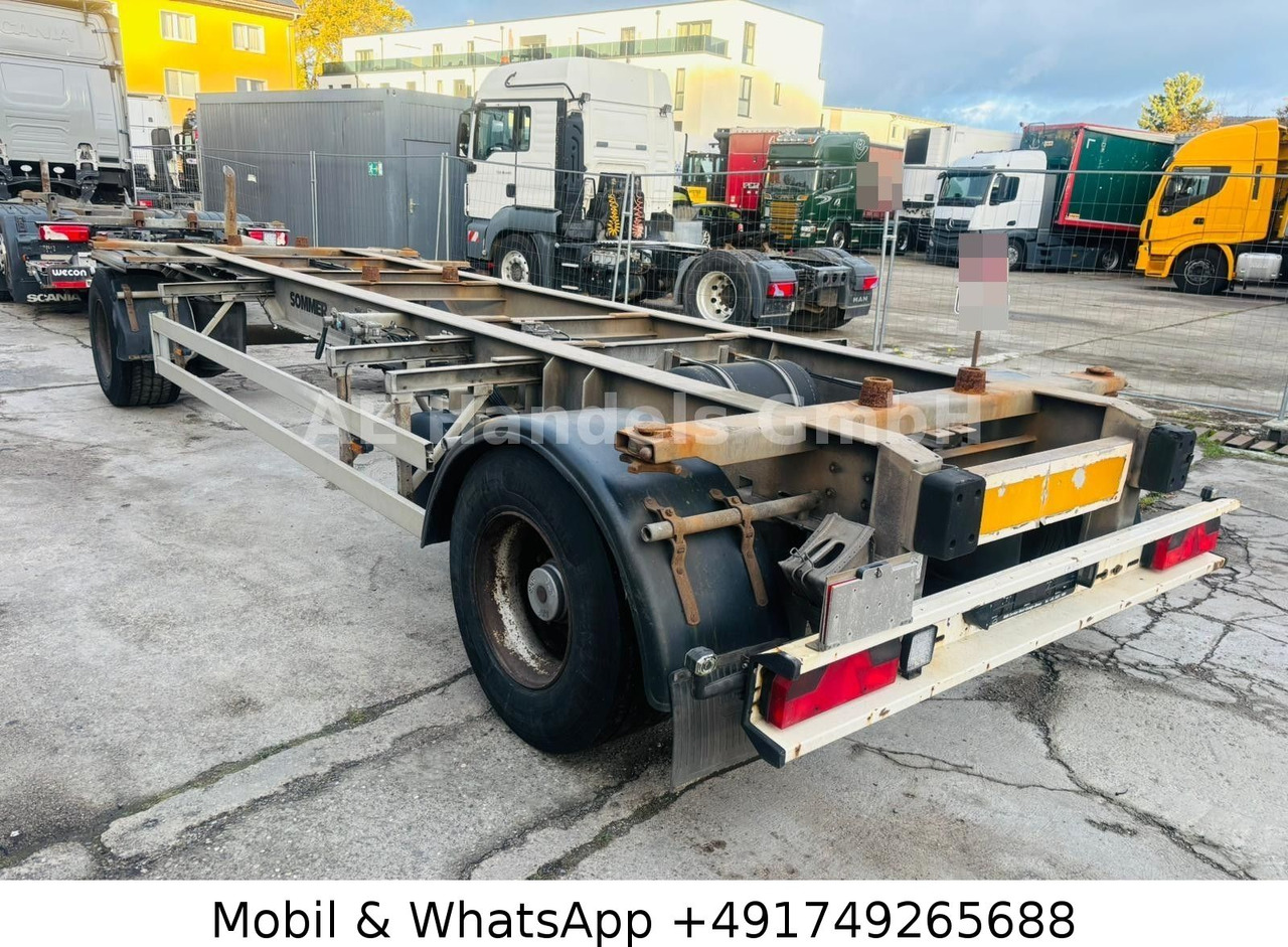 Sommer AW 18T Drehschemel BDF *Luft/Luft*Scheibenbremse - Containerbil/ Veksellad påhængsvogn: billede 3 Sommer AW 18T Drehschemel BDF *Luft/Luft*Scheibenbremse - Containerbil/ Veksellad påhængsvogn: billede 3