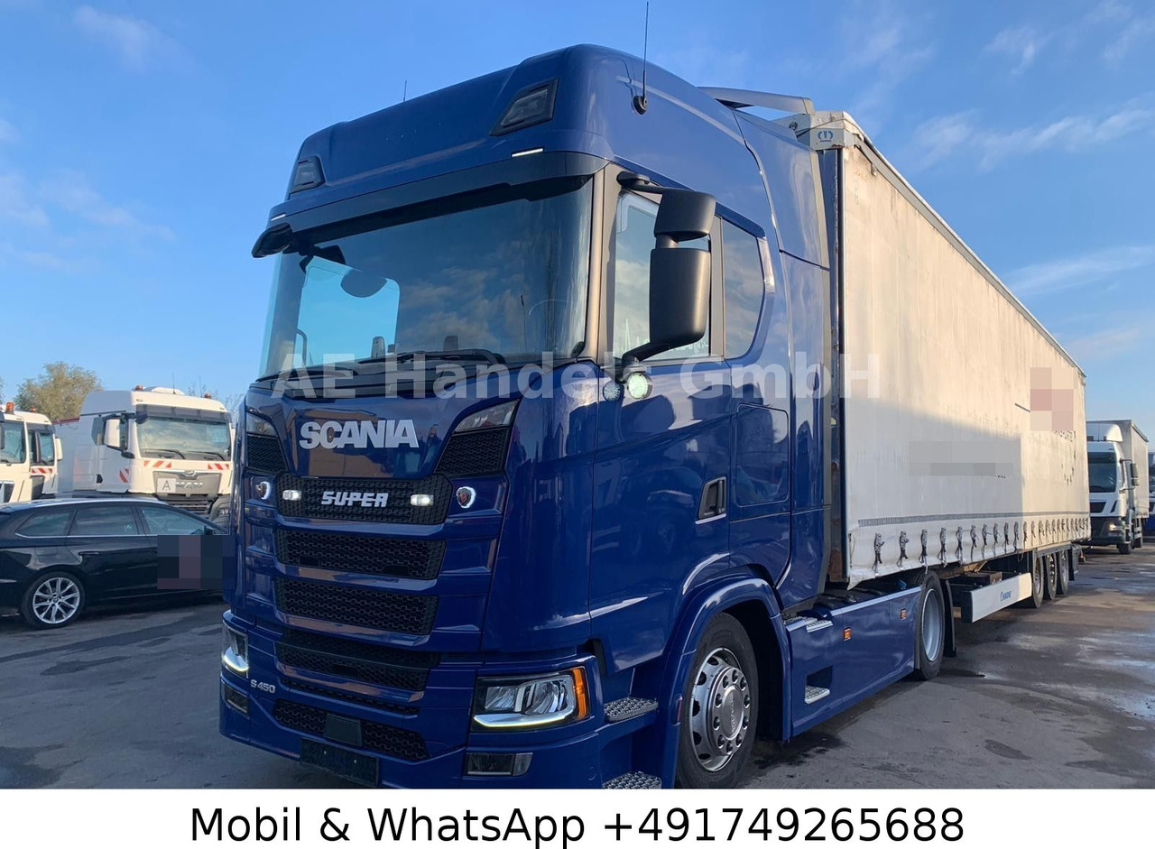 Scania S450 HighLine LowDeck LL*Retarder/ACC/Standklima - Trækker: billede 1 Scania S450 HighLine LowDeck LL*Retarder/ACC/Standklima - Trækker: billede 1