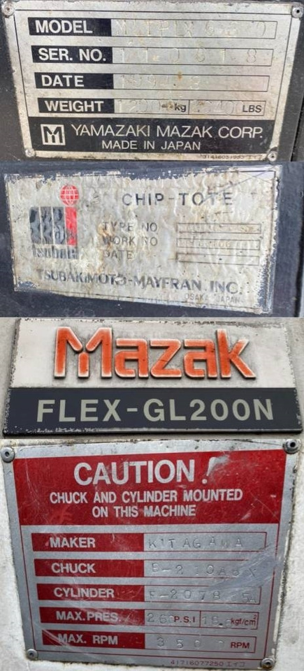 Mazak / Yamazaki FLEX-GL 200N-MLTPLX 630 1er Main - Entreprenørmaskin: billede 5 Mazak / Yamazaki FLEX-GL 200N-MLTPLX 630 1er Main - Entreprenørmaskin: billede 5