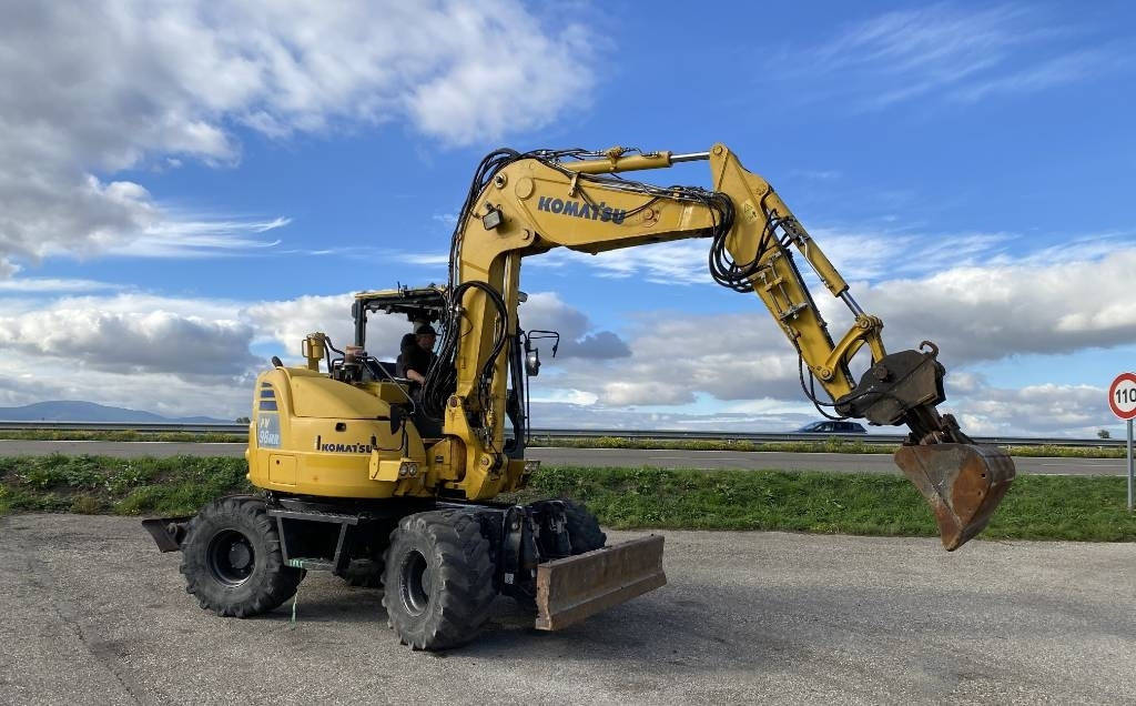 Komatsu PW 98MR-10 1er Main endommagée - Hjulgravemaskine: billede 3 Komatsu PW 98MR-10 1er Main endommagée - Hjulgravemaskine: billede 3
