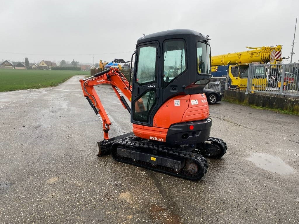 Minigravemaskine Kubota U20-3EU a réparer Origine Françaises: billede 6