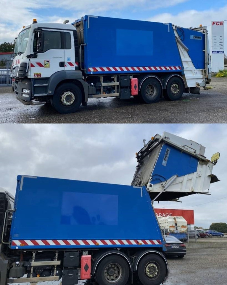 MAN TGS 26.360-6x2 FAUN VR5Z/ZÖLLER endommagé - Affaldsmaskine: billede 2 MAN TGS 26.360-6x2 FAUN VR5Z/ZÖLLER endommagé - Affaldsmaskine: billede 2