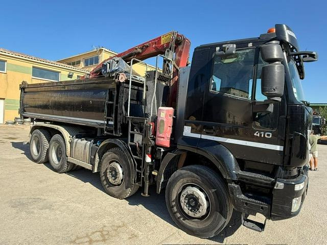 Iveco TRAKKER 410 EEV BI-BENNE GRUE MARREL 8X4 - Tipvogn lastbil: billede 1 Iveco TRAKKER 410 EEV BI-BENNE GRUE MARREL 8X4 - Tipvogn lastbil: billede 1