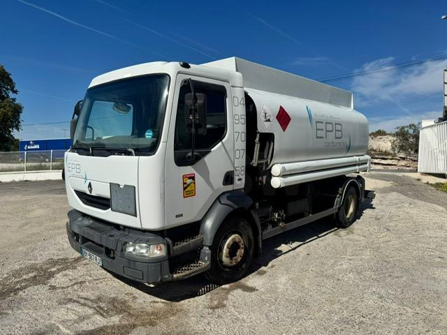 Renault MIDLUM 210 CITERNE MERCERON 11000 L 4 COMPARTIMENTS - Tankbil: billede 1 Renault MIDLUM 210 CITERNE MERCERON 11000 L 4 COMPARTIMENTS - Tankbil: billede 1