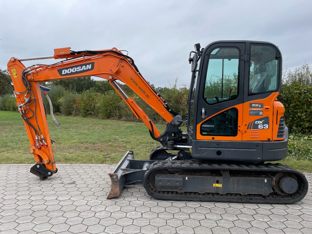 Doosan DX63-3 - Minigravemaskine: billede 3 Doosan DX63-3 - Minigravemaskine: billede 3