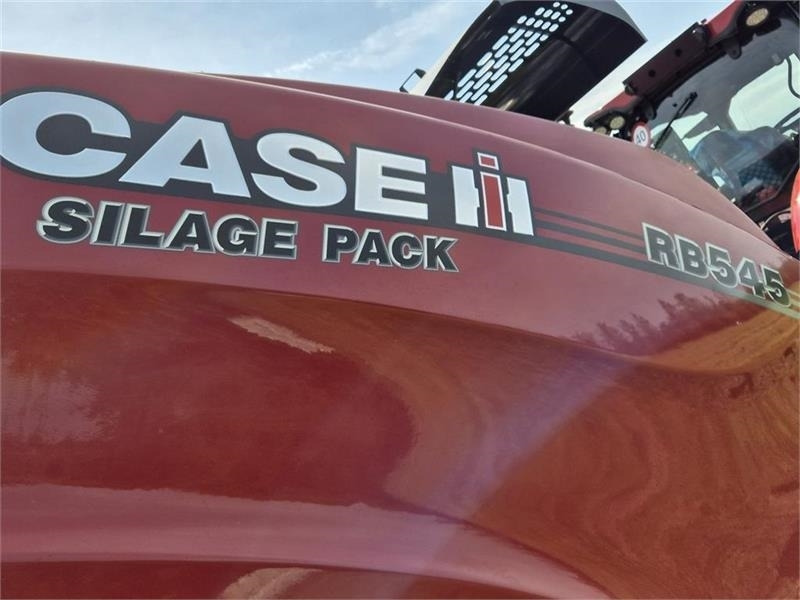 Case IH RB 545 silage pack Med ballevender - Rundballepresse: billede 3 Case IH RB 545 silage pack Med ballevender - Rundballepresse: billede 3