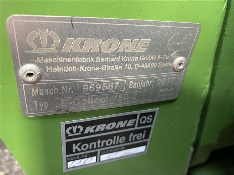 Krone Easy Collect 750-2 - Majsskærebord: billede 3 Krone Easy Collect 750-2 - Majsskærebord: billede 3